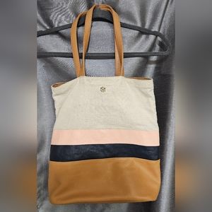 Mark & Hall Tote striped